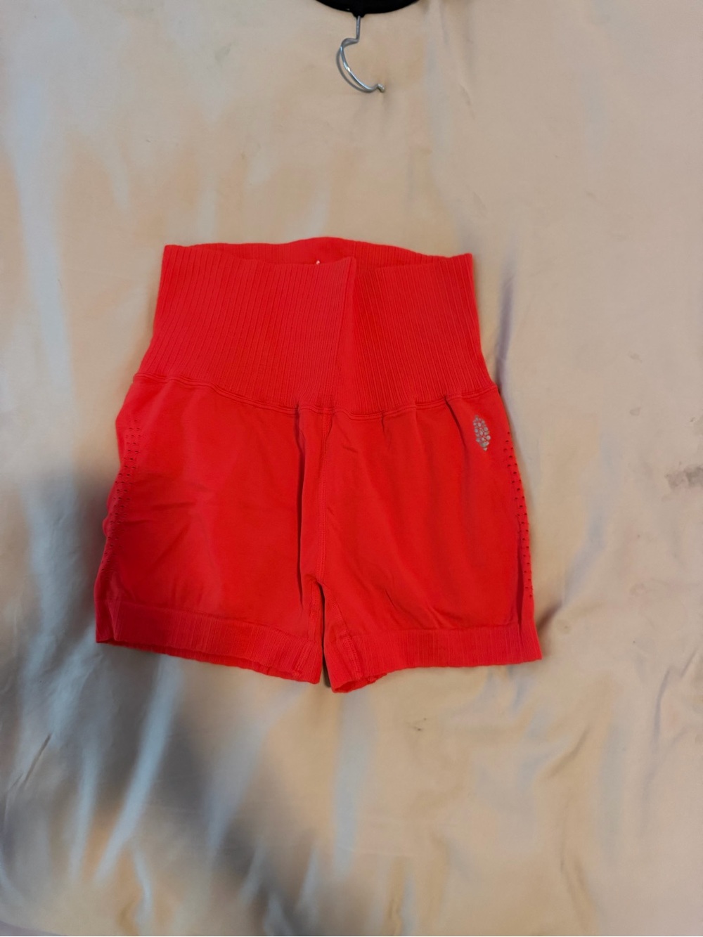 Bundle FP Movement High-Waist Red & Blue Women's Knit Shorts